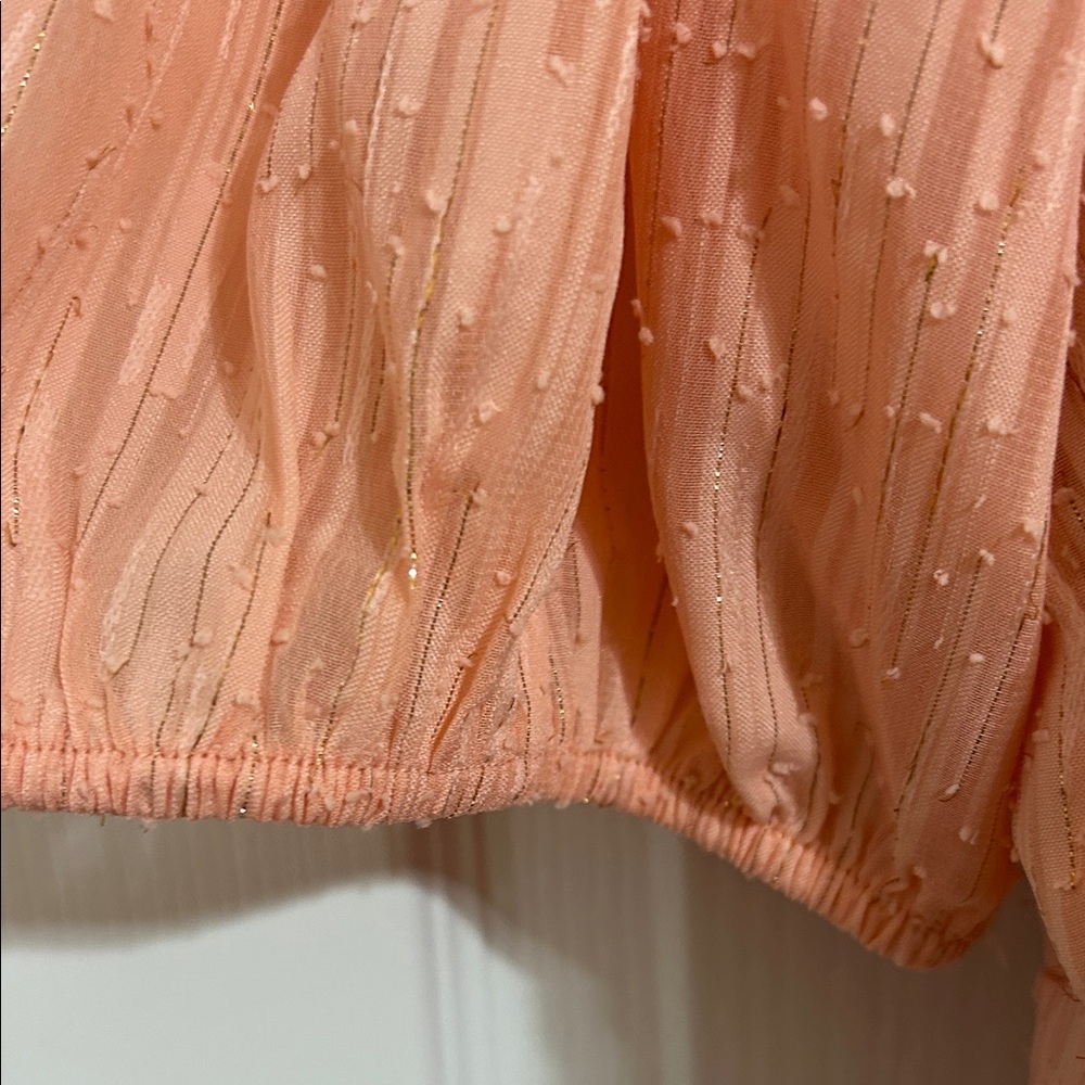 Calvin Klein Elegant Peach Midi Dress - Picture 3 of 4